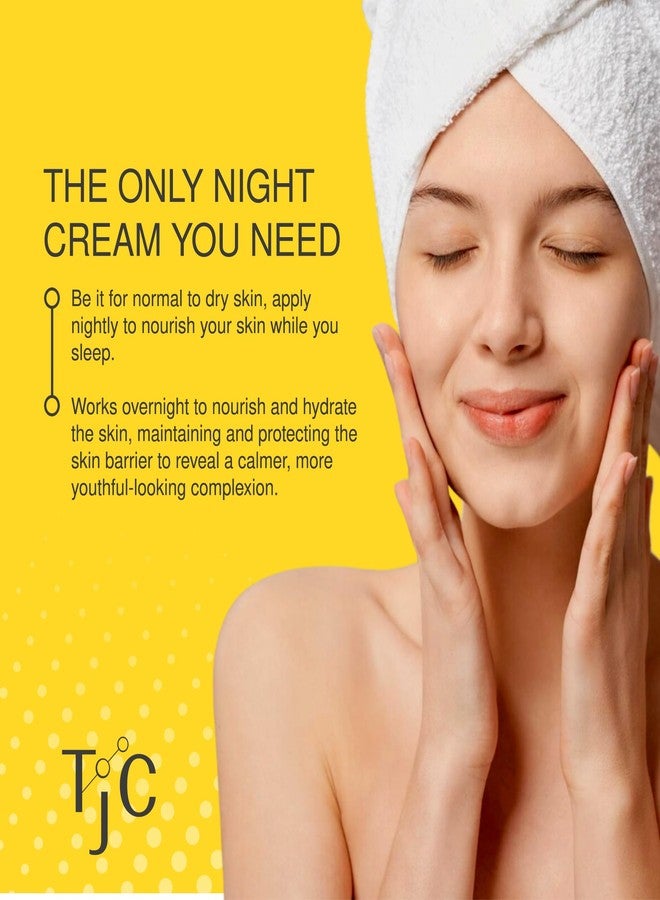jojoba The Jojoba Company Overnight Multi-Biotic Moisture Cream with Snow Mushroom & ProRenew Complex – Hydrating Night Cream for Dry, Sensitive Skin – Nourishing, Lightweight - Image 3